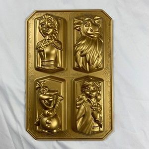 Nordic Ware Frozen II Cake Pan Cakelets Mold Elsa Anna Olaf Disney 2